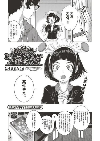 格付け！！1番いかがわしいメイドはだれ？