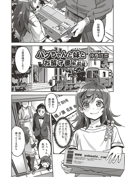パグちゃんと妹とお留守番 前編