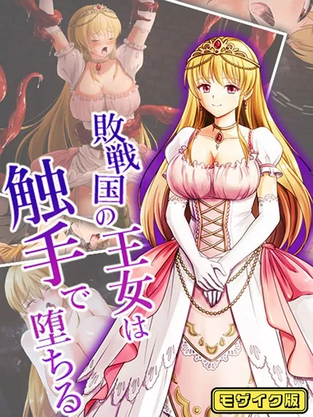 敗戦国の王女は触手で堕ちる モザイク版