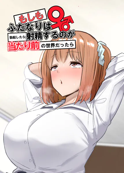 もしもふたなりは勃起したら射精するのが当たり前の世界だったら【棒消し修正版】 （1） 双葉編