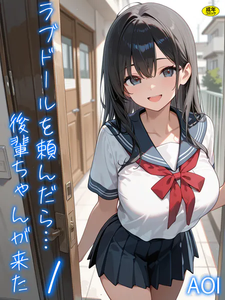 ラブドールを頼んだら…（1） 後輩ちゃんが来た