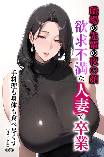 職場の先輩の夜の顔 欲求不満な人妻で卒業 手料理も身体も食べ尽くす【モザイク版】